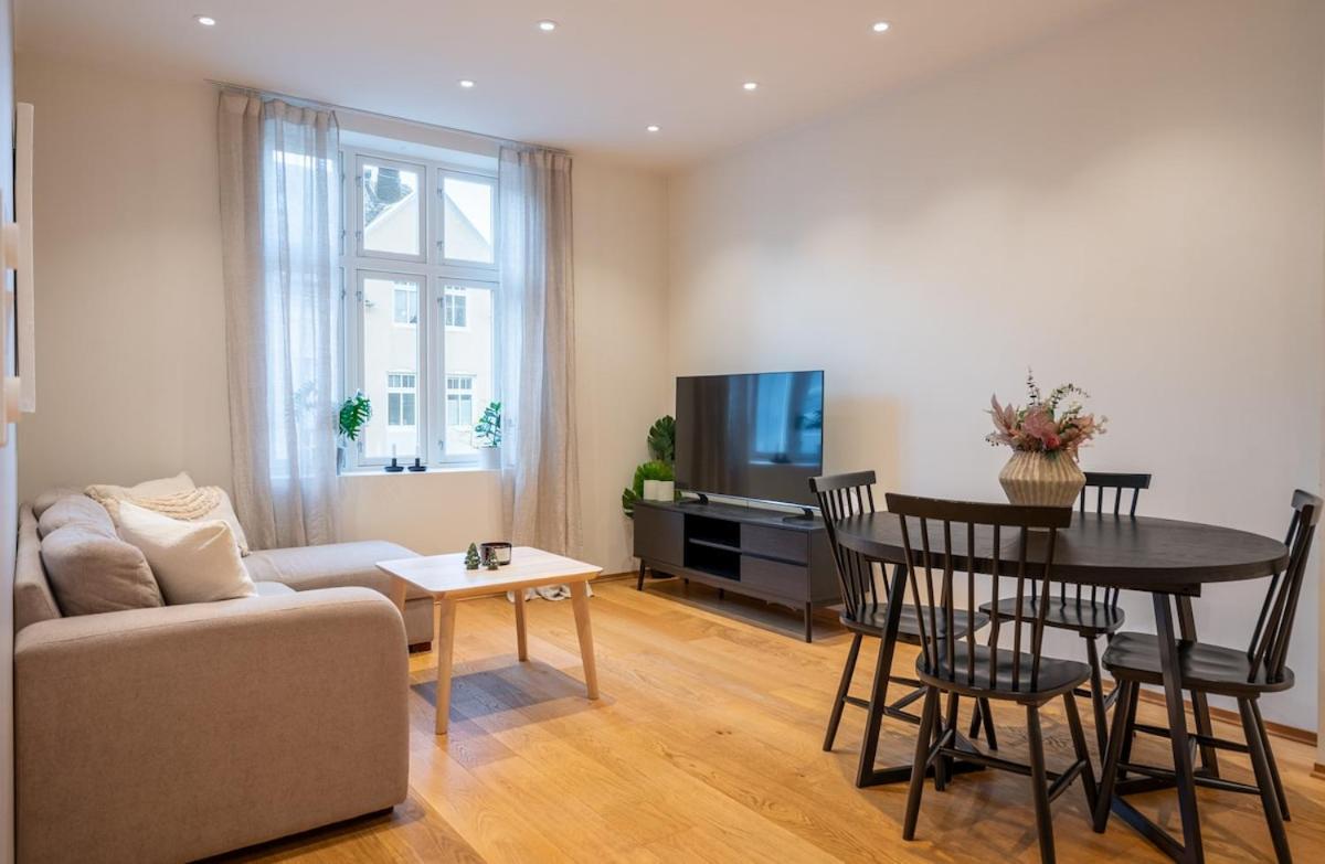 Renovated 3 In Historical Sandviken Апартаменты Берген